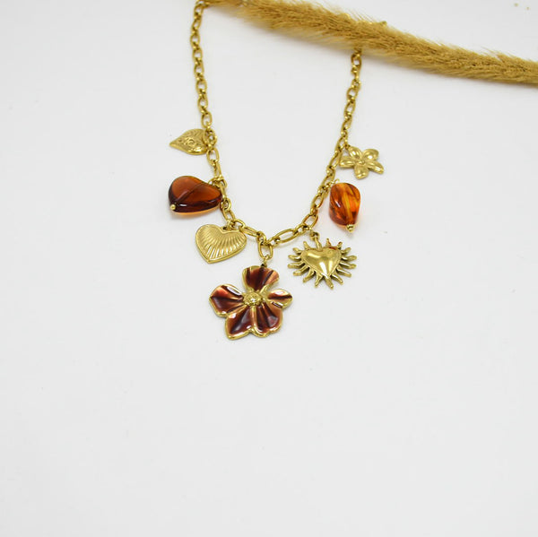 COLLAR GOLD CHUNKY KARLA