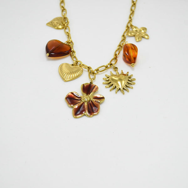 COLLAR GOLD CHUNKY KARLA