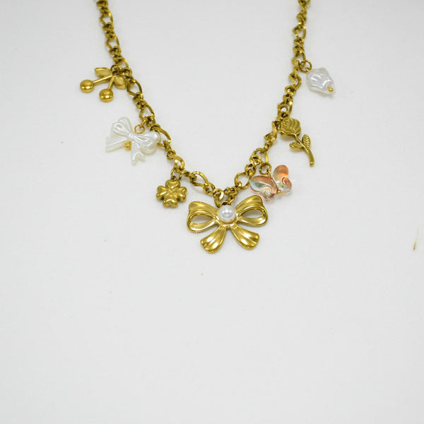 COLLAR GOLD CHUNKY INES