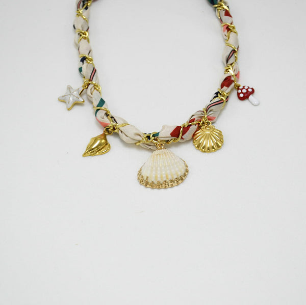COLLAR BANDANA GOLD CHUNKY NAOMI