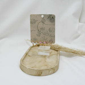 SET DE ARGOLLAS GOLD ll