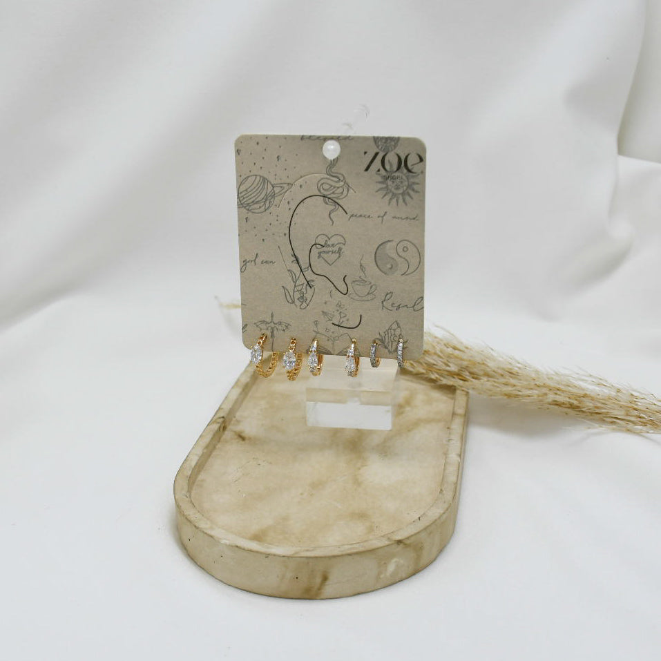 SET DE ARGOLLAS GOLD Vl