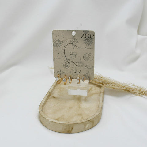 SET DE ARGOLLAS GOLD Vl