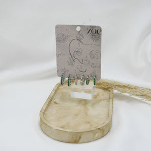 SET DE ARGOLLAS SILVER lll
