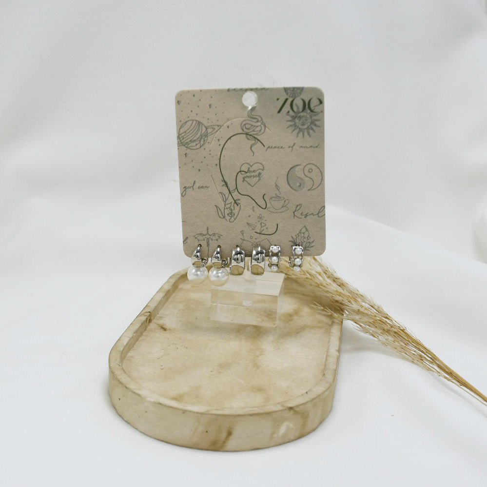 SET DE ARGOLLAS SILVER Vll