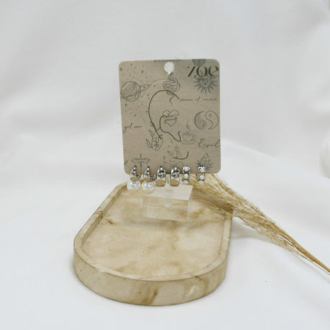 SET DE ARGOLLAS SILVER Vll