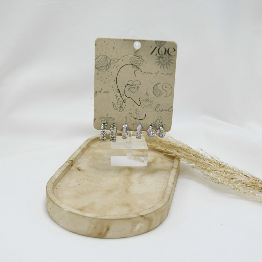 SET DE ARGOLLAS SILVER Vlll