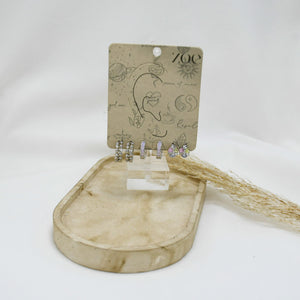 SET DE ARGOLLAS SILVER Vlll