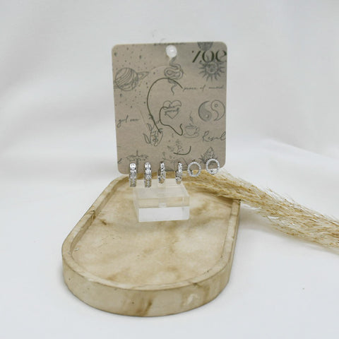 SET DE ARGOLLAS SILVER lX