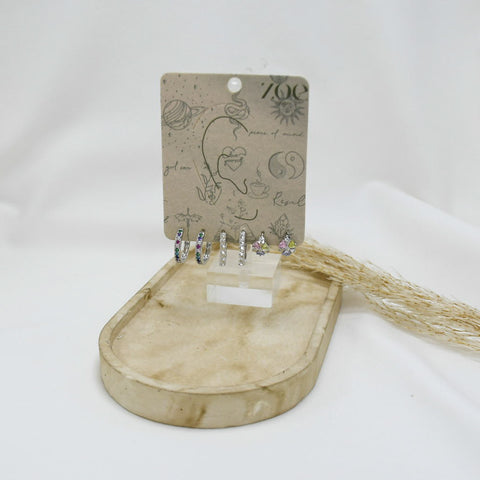 SET DE ARGOLLAS SILVER Xlll