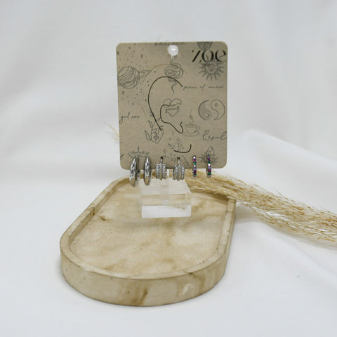 SET DE ARGOLLAS SILVER XlV