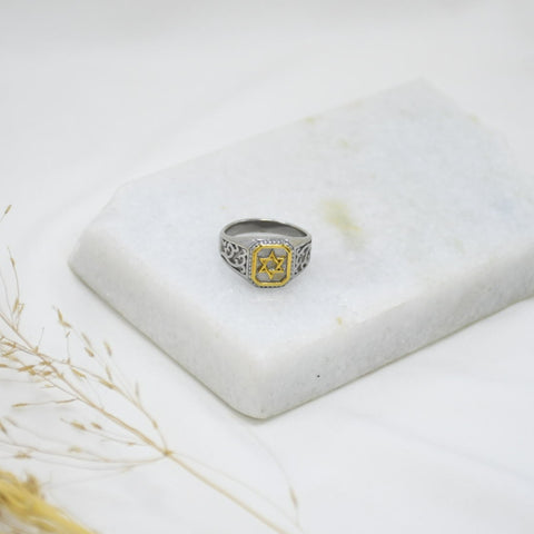 ANILLO SILVER VARONIL JERUSALEN