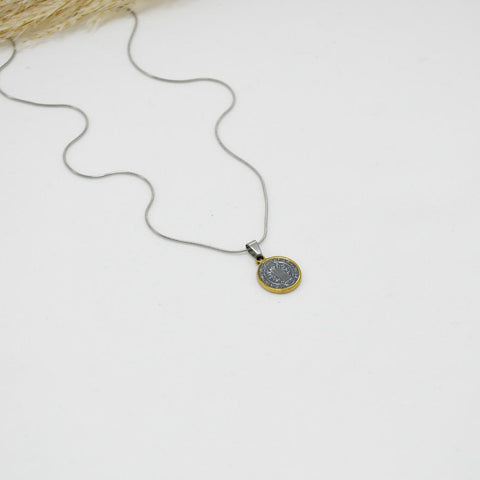 CADENA SILVER BICOLOR SAN BENITO VII