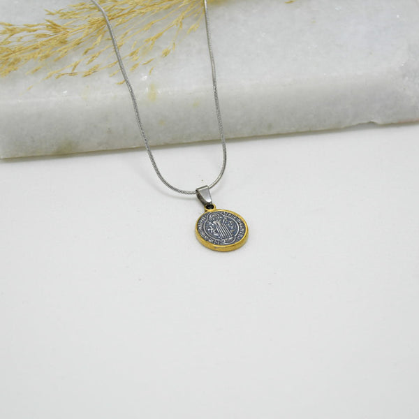 CADENA SILVER BICOLOR SAN BENITO VII