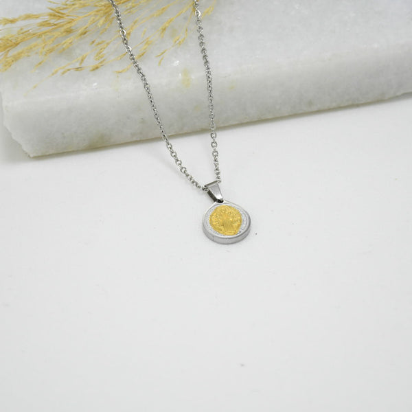 CADENA SILVER BICOLOR SAN BENITO IX