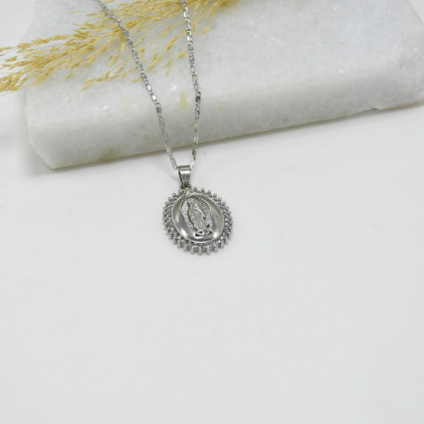 CADENA SILVER VIRGEN DE GUADALUPE