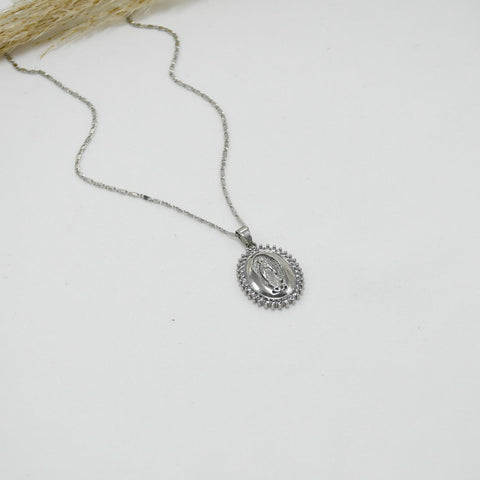 CADENA SILVER VIRGEN DE GUADALUPE
