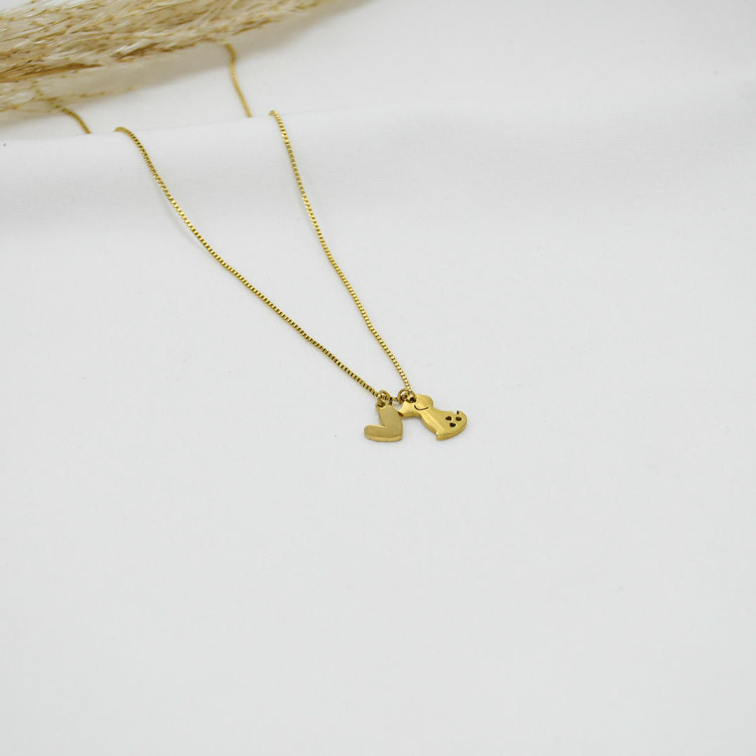 CADENA GOLD AMOR CANINO