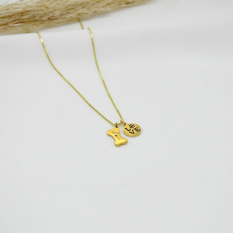 CADENA GOLD AMOR CANINO l