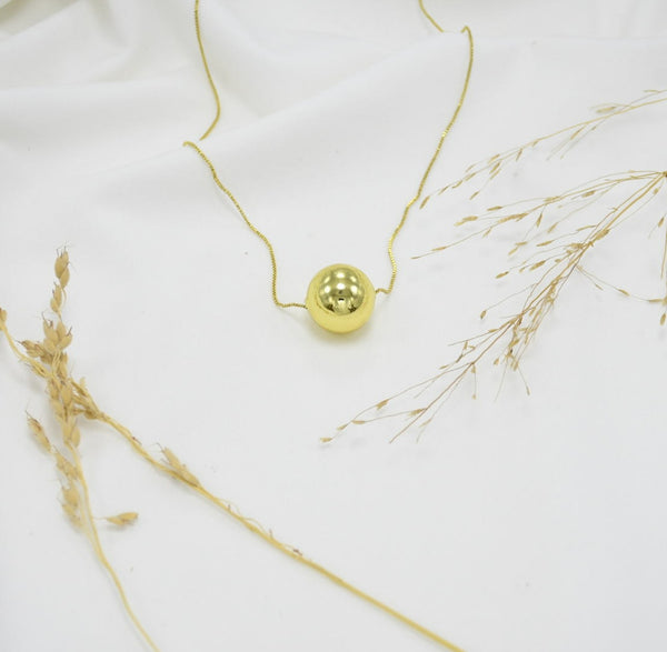 COLLAR GOLD CHUNKY HOOPS