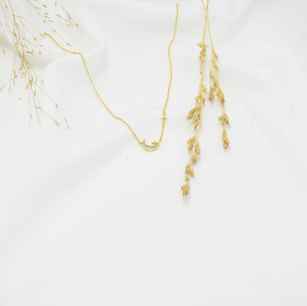 COLLAR GOLD MOONLIGHT