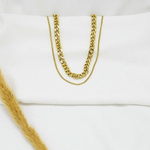 SET DE CADENAS VANE *2 GOLD