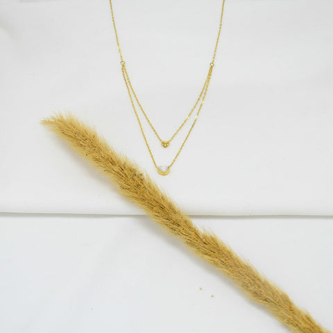 SET DE CADENAS NINA *2 GOLD