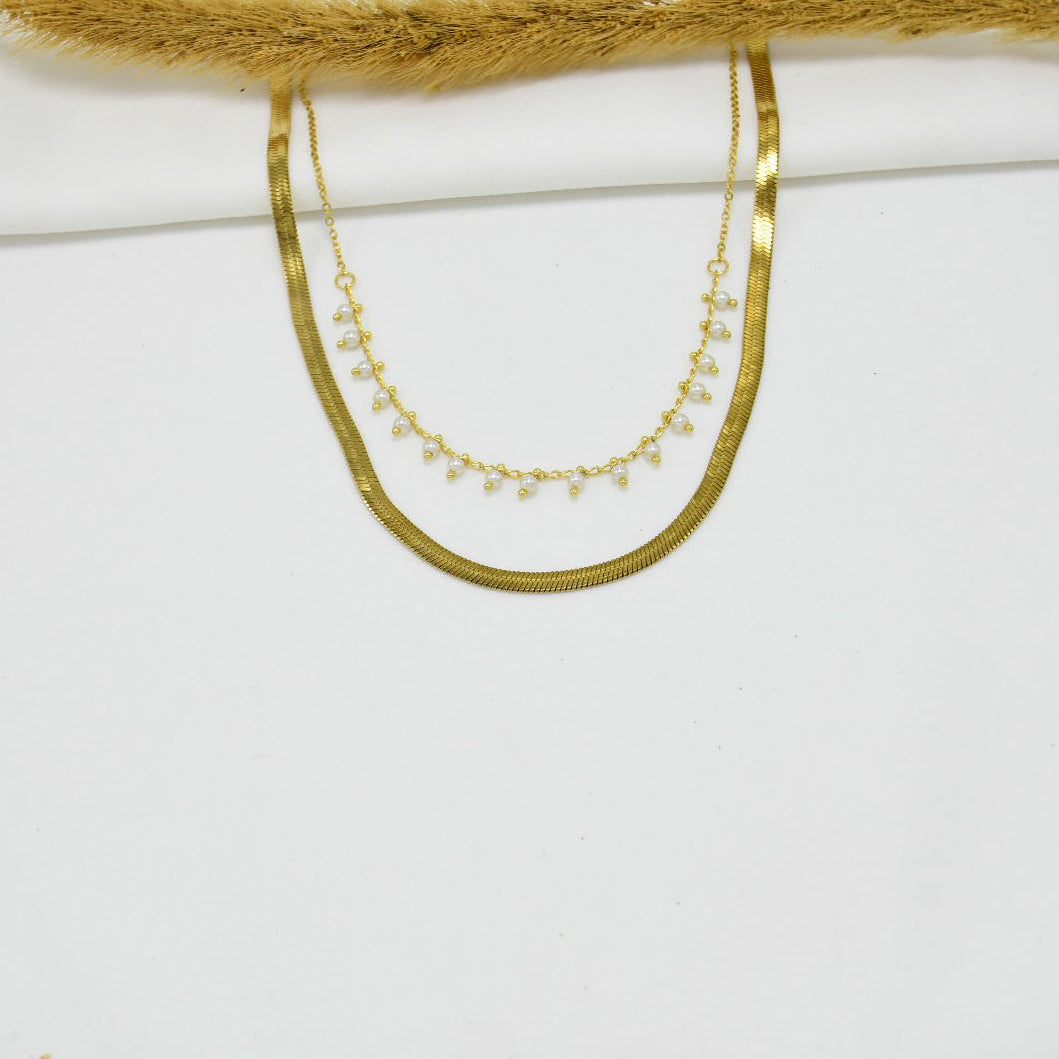 SET DE CADENAS MARTA *2 GOLD