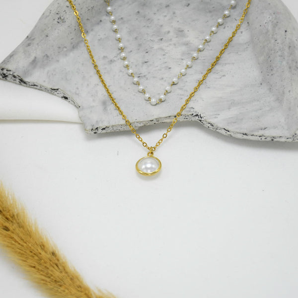 SET DE CADENAS JOSEFINA *2 GOLD