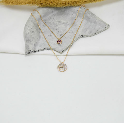 SET DE CADENAS FABI *2 GOLD