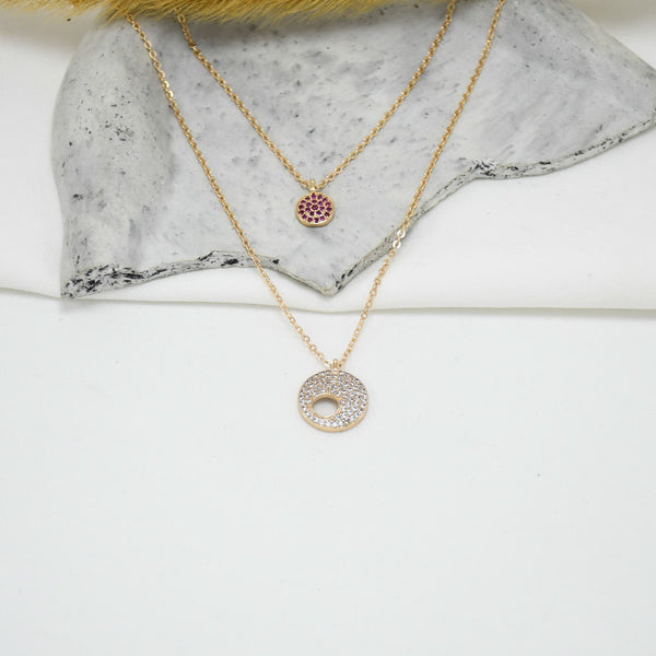 SET DE CADENAS FABI *2 GOLD