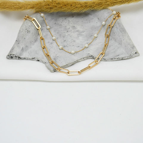 SET DE CADENAS TAMARA *2 GOLD