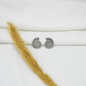 ARETES CHUNKY SILVER ANITA