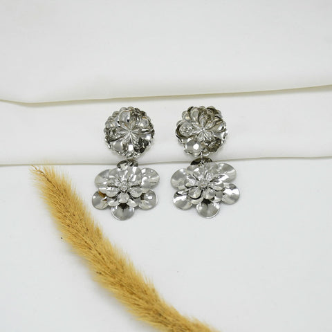 ARETES CHUNKY SILVER AYLIN