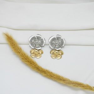 ARETES CHUNKY BICOLOR NICOLE