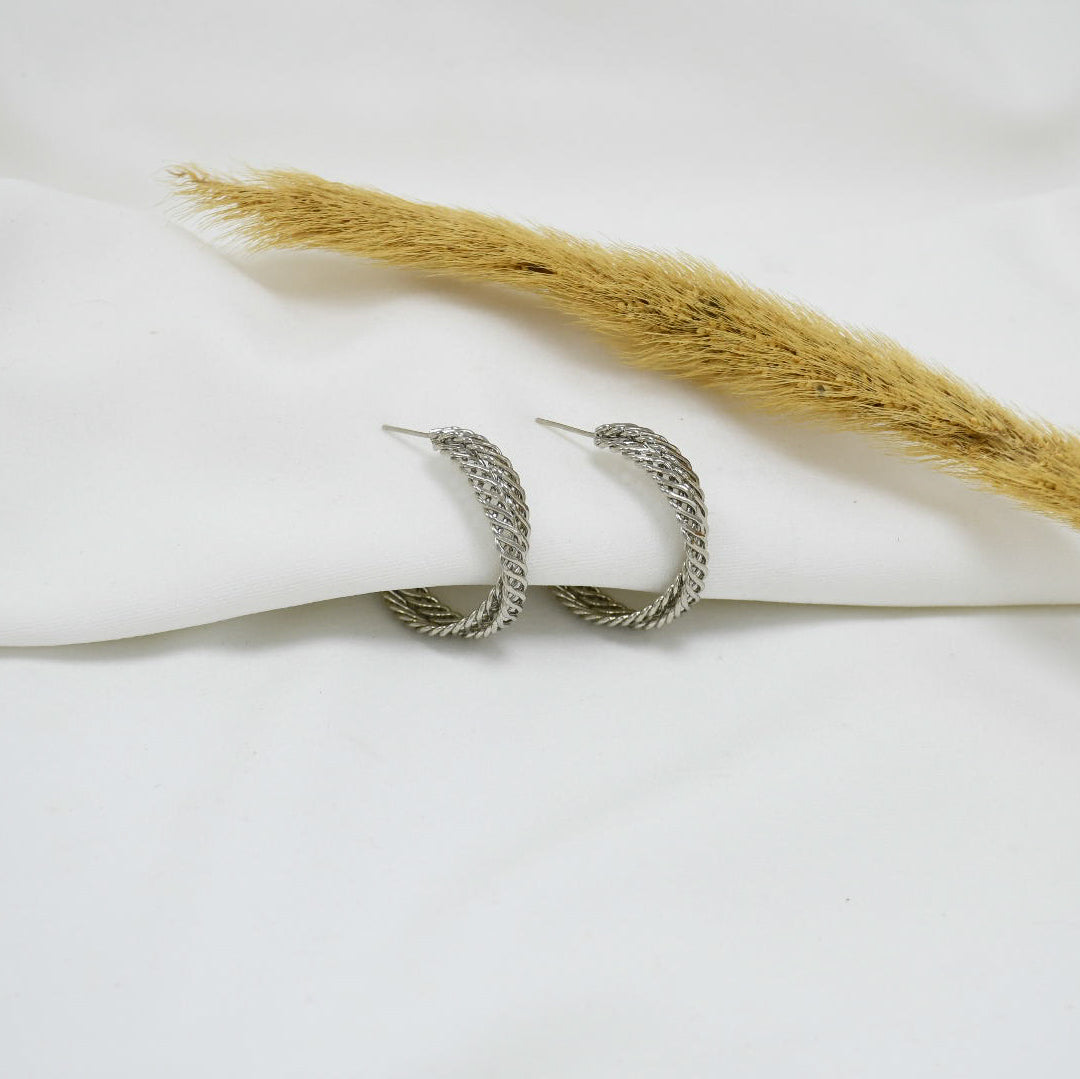 ARGOLLAS CHUNKY SILVER MÍA