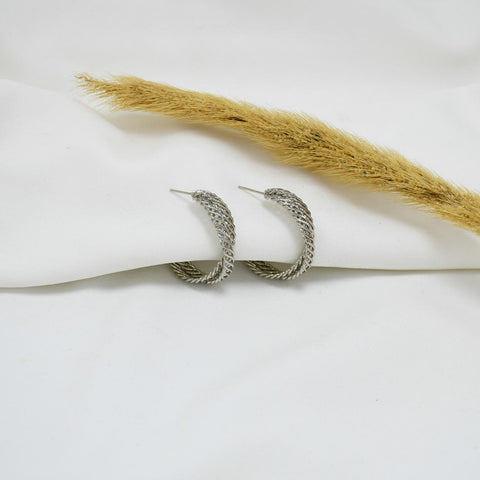 ARGOLLAS CHUNKY SILVER MÍA