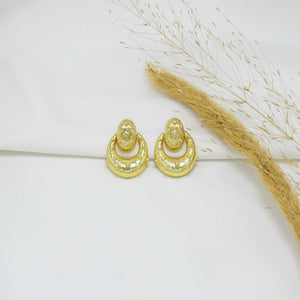 ARETES CHUNKY GOLD AUREA