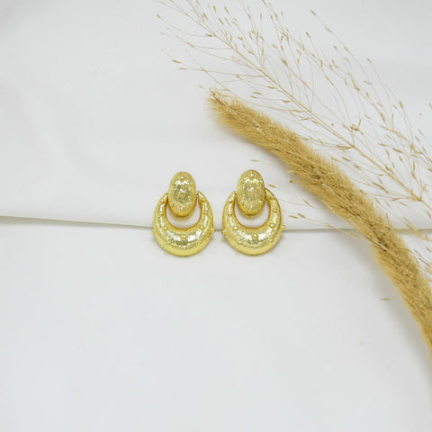 ARETES CHUNKY GOLD AUREA