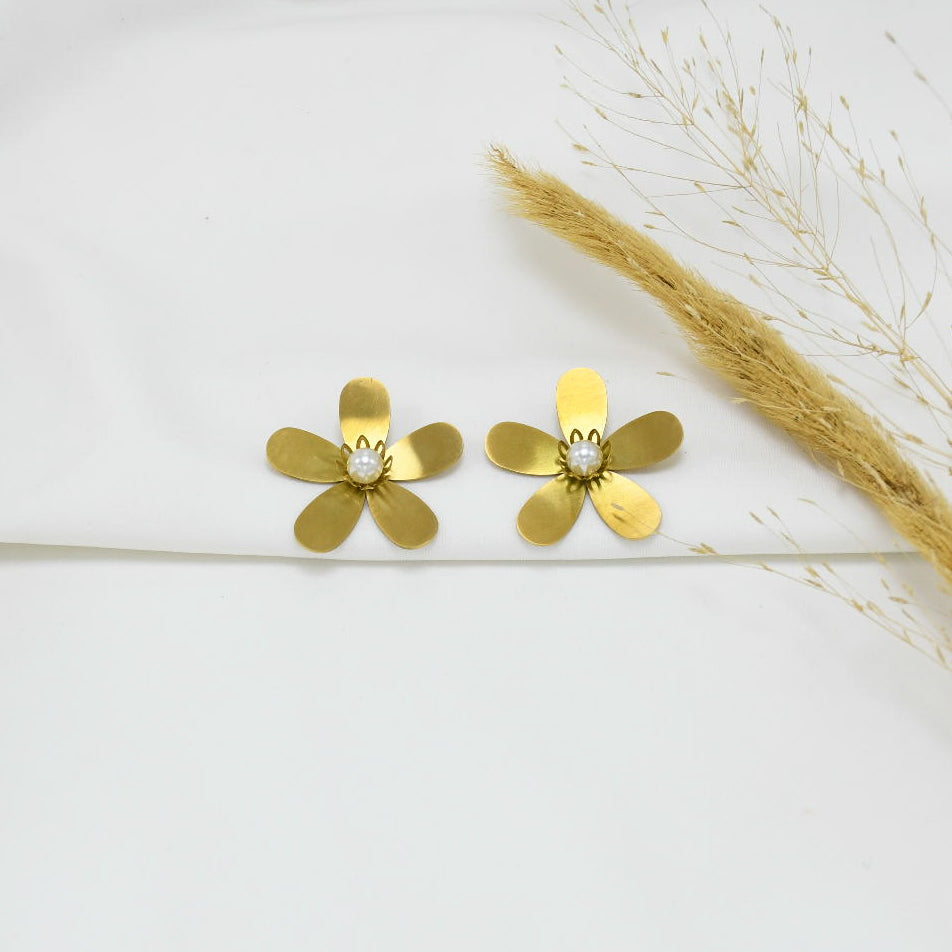 ARETES CHUNKY GOLD DALIA