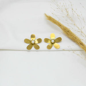ARETES CHUNKY GOLD DALIA