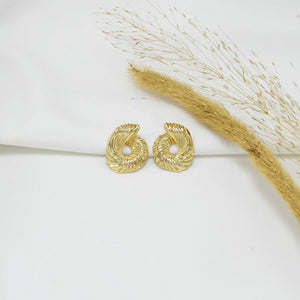 ARETES CHUNKY GOLD ANDARA