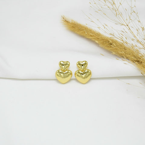 ARETES CHUNKY GOLD AINARA