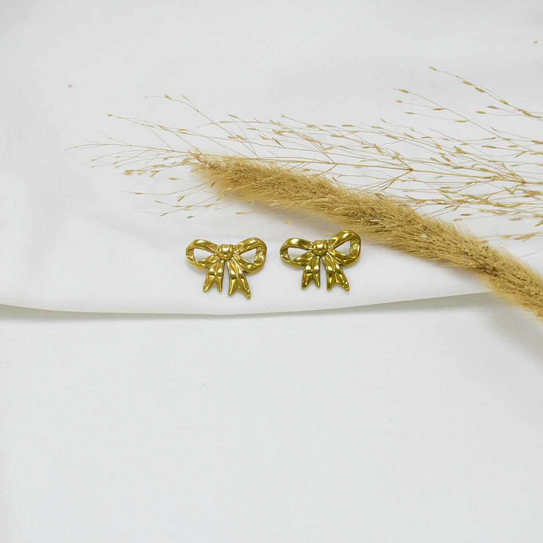 ARETES CHUNKY GOLD KIARA