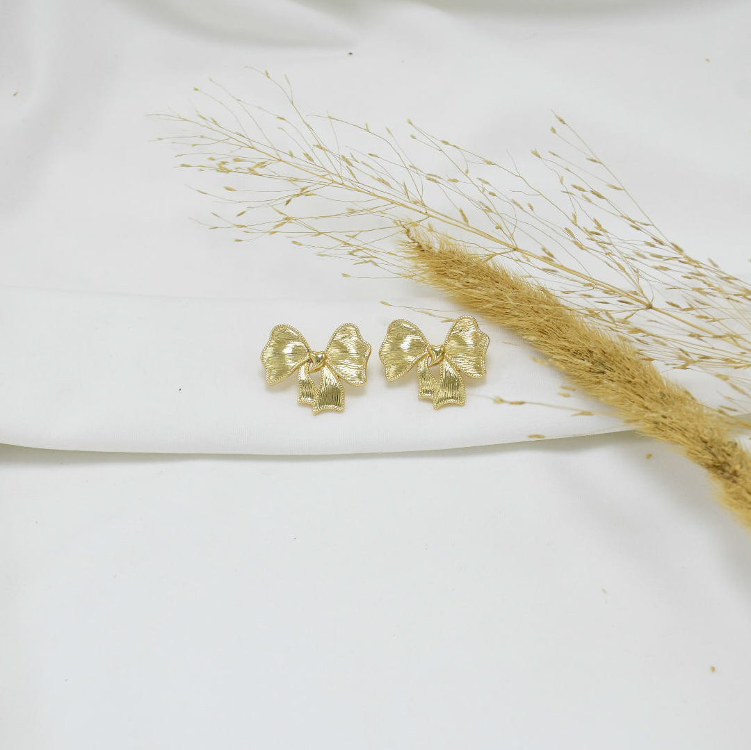 ARETES CHUNKY GOLD DARIANA