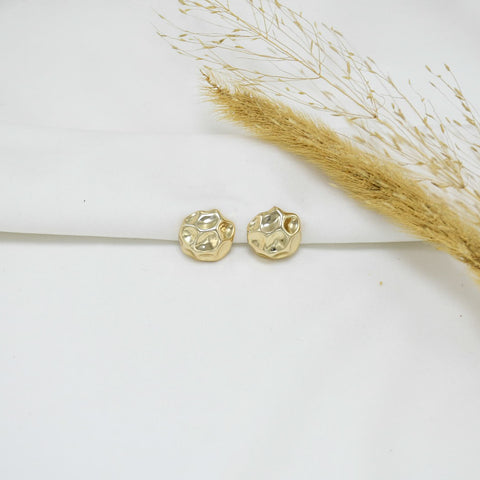 ARETES CHUNKY GOLD KARINA