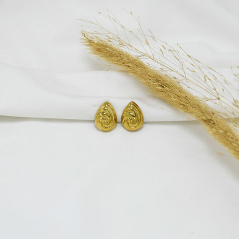 ARETES CHUNKY GOLD ANETTE