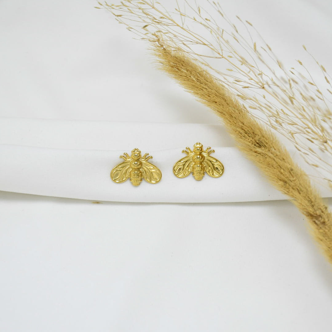 ARETES CHUNKY GOLD JULIANA