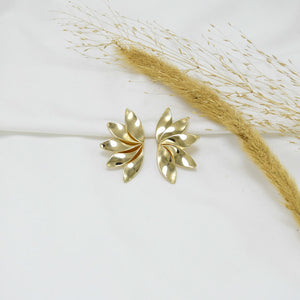 ARETES CHUNKY GOLD LAURA