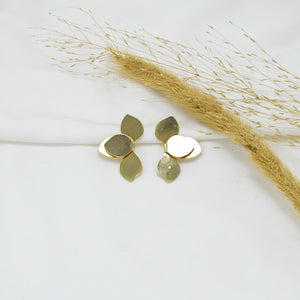 ARETES CHUNKY GOLD SARA